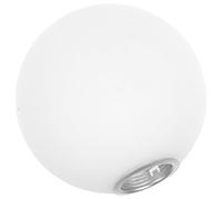 Frosted Glass Globe Lamp Shade, 100mm Round Sphere for E14 Fitting | White Glass, High Temperature Resistant Finish, Easy Maintenance, Pendant Light Shades Only, Modern Home Use