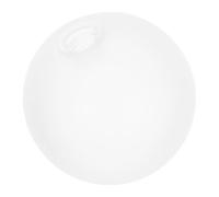 Frosted Glass Globe Lamp Shade G9 Round White Replacement | Modern Nordic Style, Easy Installation, Vent Hole Design, Pendant Lights and Table Lamp Use