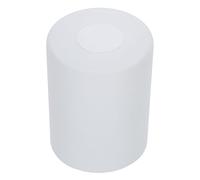 Frosted Glass Lamp Shade Cylinder Replacement for Pendant Lights | White Glass, 42mm Fitter Opening, Soft Light Diffusion, Simple Upkeep, Dining Rooms and Businesses