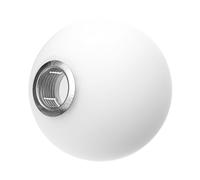 Frosted Glass Lamp Shade Replacement for Pendant Lights Spherical Design Elegant Chandelier Cover for Cozy Home Decor