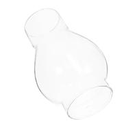 Frosted Glass Oil Lamp Chimney Windproof Hurricane Shade Replacement for Lamps Decorative Transparent Globe Vintage Style Light for Oil Lanterns