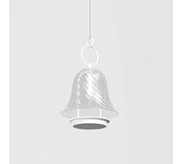 Frosted Glass Outdoor Pendant Light, Stainless Steel Waterproof Single-Head Hanging Lamp, Rustproof Dome Shade Chaner for Garden Villa