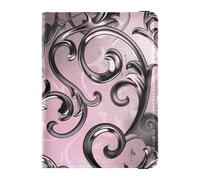 Frosted Glass Pattern Leather Passport Holders Passport Wallet Badge ID Vaccine Card Holder Wallet Ultra Slim, Frosted glass pattern, One Size