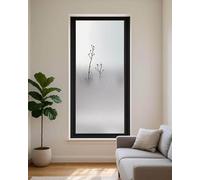 Frosted Glass Window Film, Privacy Tint Stickers for Bathroom/Conference Room, Easy Application, Durable PET Material