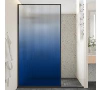 Frosted Gradient Window Film, Decorative Privacy Tint, Customizable & Cuttable Transition Cling, 500x183cm (197x72in), Stained Glass Effect for Home & Office