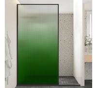 Frosted Gradient Window Film, Decorative Privacy Tint, Customizable & Cuttable Transition Cling, 500x183cm (197x72in), Stained Glass Effect for Home & Office