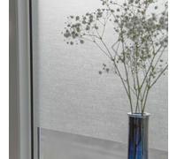 FROSTED LINEN GLASS WINDOW SELF ADHESIVE STATIC CLING VINYL ALKOR 1.5meterX 45cm