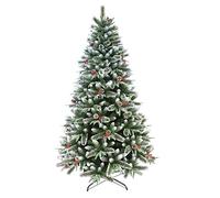 Frosted Mixed Pine 6ft Christmas Tree Luxury Artificial Indoor Xmas Decoration