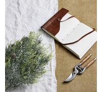 Frosted Pine Spray Stem With Pinecones