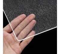 Frosted Plastic Table Cover 5mm Thick Waterproof NonSlip Protector for Kitchen Dresser & De 90x180CM Household tial