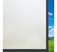 Frosted Privacy Glass Window Film 35 x 135 cm Anti-Uv Static Cling Without Glue Frosted Privacy Film for Glass Windows for Home Bathroom Bedroom Office, Pure scrub
