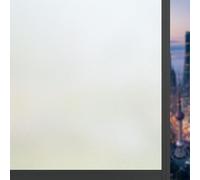 Frosted Privacy Glass Window Film 85 x 160 cm Static Cling, No Glue Opaque Window Film Anti-Uv Self-Adhesive Frosting Films for Home Bathroom Bedroom Office, Pure scrub