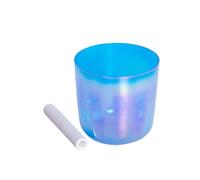 Frosted Quartz Note Crystal Singing Bowl, 432hz, Clear For Calm Mind, Ease Soul, Balancing Body Chakra, Adjusting Emotional, Yoga, Meditation, Therapy(6 Inch F)