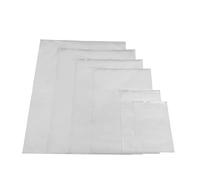 Frosted Resealable Heavy Duty Zip Lock Bags | Ideal For Clothes, Packaging, Storage and Travel (25, 25 x 35 cm)