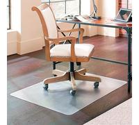 Frosted Transparent Chair Mat for Office & Home 1.5mm Thick PVC Carpet Protector Waterproof Hardwood Floor Mat Wipeable Table Cover (120x280cm)