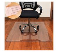 Frosted Transparent Chair Mat, Waterproof Non-Slip Floor Protector Cushion for Office, Home, Desk & Refrigerator Protection(Transparent1.5mm,90x150cm)