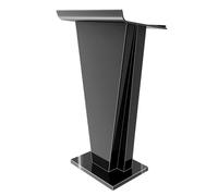 Frosted Veal 10mm Podium for Meetings & Events - Perfect for Wedding Ceremonies & Recept Tables, Ele Design for Professal Presentats