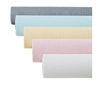 Frosted Wall Foam PanelsWaterproof Modern Ceiling & Interior Decor Easy Installation Blue Color 0.75x15m (2.4x49.2ft) Perfect for Stylish Home Makeover