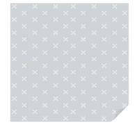 Frosted Window Film 100x100cm - Glass Sticker Frosted Window Decal Colored Adhesive Home Office Stained-Glass Style Frosting Picture Printing - Delicate crosses