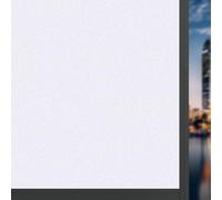 Frosted Window Film 35 x 250 cm No Glue Anti UV Self Adhesive Sun Windows Static Cling for Home Bathroom Bedroom Office, White frosted