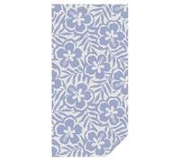 Frosted Window Film 50x100cm - Printing Stained-Glass Style Glass Sticker Home Office Picture Adhesive Colored Frosting Frosted Window Decal - Hibiscus flowers