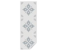 Frosted Window Film 50x146cm - Colored Frosting Adhesive Stained-Glass Style Printing Frosted Window Decal Home Office Glass Sticker Picture - Geometric symmetry