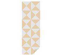 Frosted Window Film 50x146cm - Frosted Window Decal Glass Sticker Frosting Picture Colored Printing Adhesive Stained-Glass Style Home Office - Geometric triangles