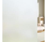 Frosted Window Film 55 x 1000 cm Anti-Uv Static Cling Without Glue Frosted Window Film Privacy for Glass Windows for Home Bathroom Bedroom Office, Pure scrub