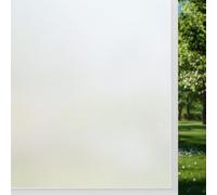 Frosted Window Film 90 x 190 cm Anti-Uv Static Cling Without Glue Frosted Window Film Privacy for Home Bathroom Bedroom Office, Pure scrub