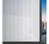 Frosted Window Film 95 x 110 cm Self Adhesive Static Cling Removable Without Glue Or Residue Frosted Window Film Privacy for Glass Windows for Office Bathroom Home, Changhong 2