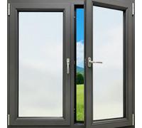 Frosted Window Film Privacy, 96% Opaque Non-Adhesive Static Cling Glass Film for Bathroom Kitchen Home Office, Removable Moisture-Proof Vinyl 90 x 300 cm