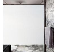 Frosted Window Film Privacy Film 100 x 700 cm Opaque Sticker Vinyl Glass Static Cling No Glue Sun Blocking Window Privacy for Living Room and Office, White frosted