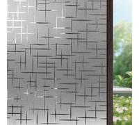 Frosted Window Film Privacy for Glass Windows 100 x 970 cm No Glue Anti UV Self Adhesive Sun Privacy Film for Glass Windows for Home Bathroom Bedroom Office, Doji