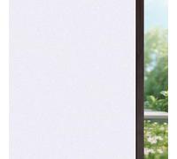 Frosted Window Film Privacy for Glass Windows 70 x 1060 cm No Glue Anti UV Self Adhesive Sun Privacy Film for Glass Windows for Home Bathroom Bedroom Office, White frosted