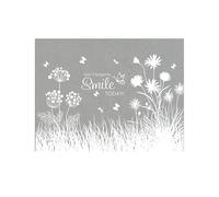 Frosted Window Privacy Film, PET Static Adhesion No Glue Glass Decal Flower Butterfly Light Filtering Removable Waterproof Cover, For Bathroom Bedroom Kitchen Rental Home Window Decor D One Size