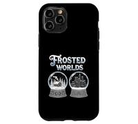 Frosted Worlds Snow Globe Cabin And City Lights Case for iPhone 11 Pro