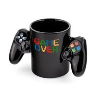 Froster Controller Mug for Gamers - Game Over, Gaming Mug 350 ml, Gamepad, Gamer Gift, Gamer Gifts Boys, Gamer Gadgets, Nerd Cup Black