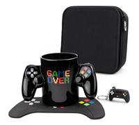 Froster Player Gift Set, Cup Pad Game Over, Gaming Mug 3D Controller, 350ml, Pad and Keychain Pad, Gamer Game Fan