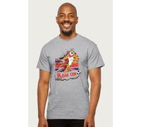 Frosties Frosted Flakes Tony the Tiger Football Kelloggs T-Shirt Kelloggs Mid Grey XXL