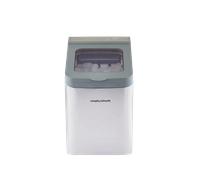 Morphy Richards FrostPro Bullet Ice Maker, 15kg Daily Capacity, Fast Ice in Minutes, Compact Countertop Machine with 2.8L Water Tank, Scoop & Basket, Ideal for Home, Kitchen, Parties, 451501