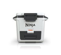 Ninja FrostVault Hard Cooler 30qt/28L, Premium Heavy-Duty Insulated Cool Box, Keeps Ice for up to 5 Days, with Dry Zone integrated Fridge-Temp Dry Storage Drawer, Fits 48 Cans, Cloud White FB131UKWH
