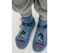 Frosty Friends Slipper Socks by French Knot at Free People in Penguin, Size: S-M/P-M - female