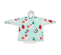 Frosty Friends Ultra Plush Oversized Blanket Hoodie