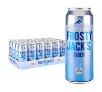 FROSTY JACK'S Original Apple Cider 7.5% ABV - 24 x 500ml Cans | Bold, Full-Bodied Cider | Crisp Apple Flavour