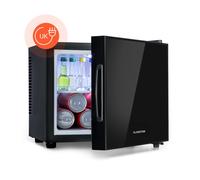 Frosty Mini Fridge EEC A Mirrored Glass Door 10 Litres Black