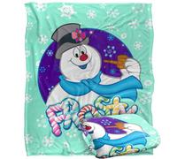 Frosty The Snowman Headshot Blanket Multicoloured (One Size)