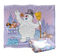 FROSTY THE SNOWMAN Silky Touch Super Soft Throw Blanket 152 x 127 cm