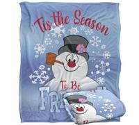 Frosty The Snowman Tis The Season Blanket Multicoloured (One Size)