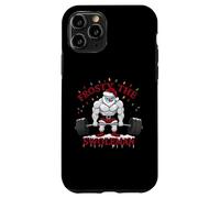 Frosty the Swoleman Deadlift - Funny Christmas Powerlifting Case for iPhone 11 Pro