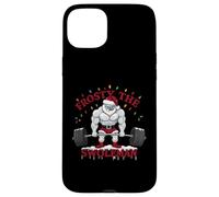 Frosty the Swoleman Deadlift - Funny Christmas Powerlifting Case for iPhone 15 Plus